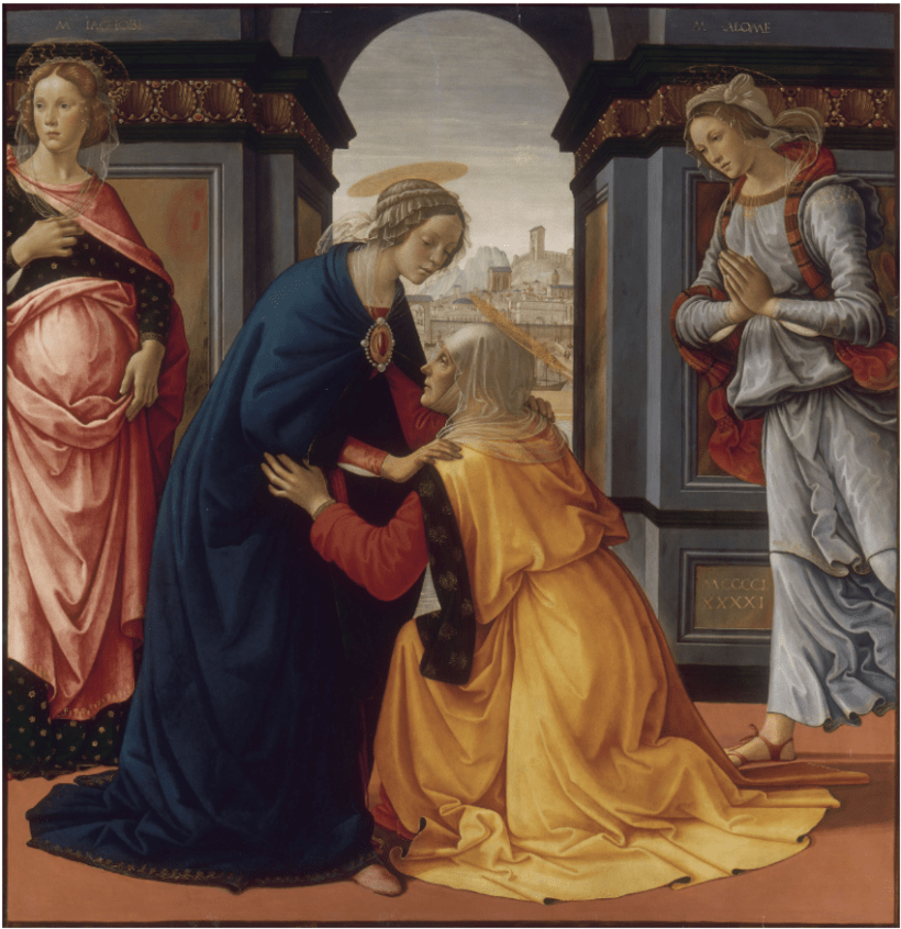 Domenico-Ghirlandaio-The-Visitation-Louvre-Paris-Photo-RMN-C-Jean-Gilles-Berizzi